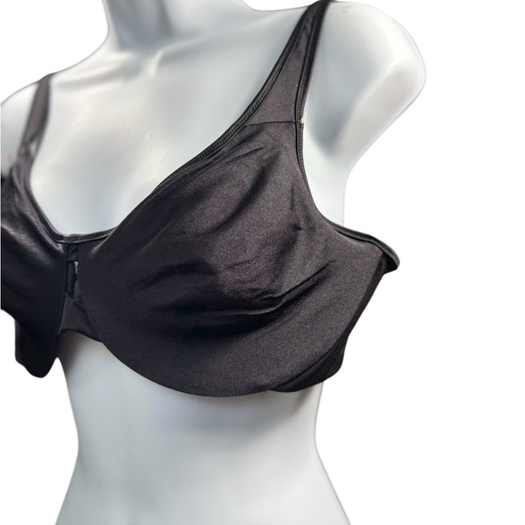 Bali Bra Women’s 40C Lily Fit Black new unlined Underwire natural Support - Picture 3 of 4